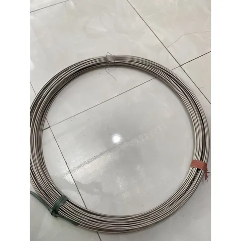 10 Mét dây thép inox 4li - dây thép inox 201 sáng bóng 4mm