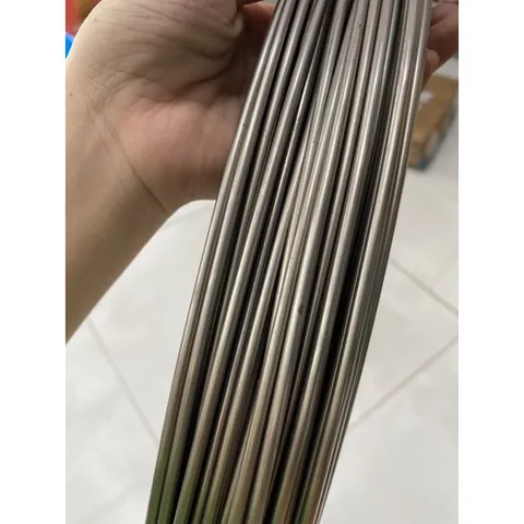10 Mét dây thép inox 4li - dây thép inox 201 sáng bóng 4mm