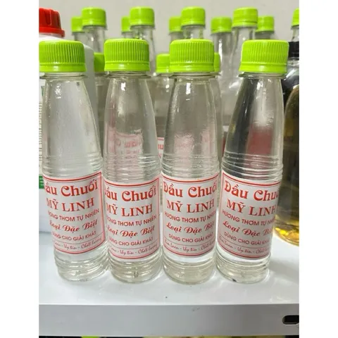 Dầu chuối mỹ linh dùng để nấu chè 200ml