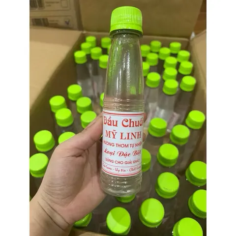 Dầu chuối mỹ linh dùng để nấu chè 200ml