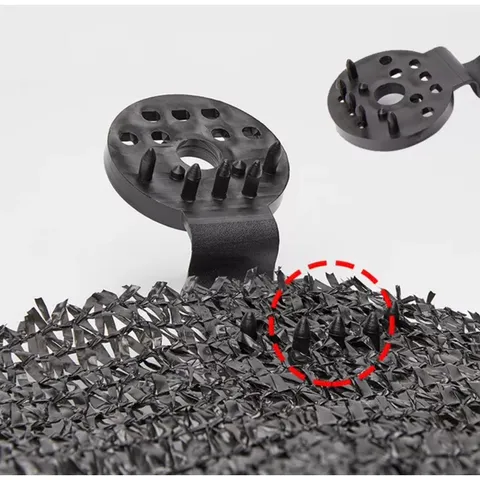 Sét 50 cái kẹp cố định lưới, bạt màu đen - Kẹp giữ lưới che nắng, kẹp bạt tiện dụng nhanh chóng