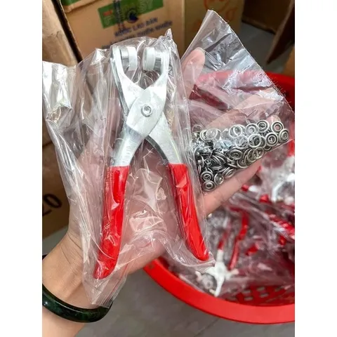 Bộ kìm bấm khuy cúc áo - kìm bấm tiện dụng