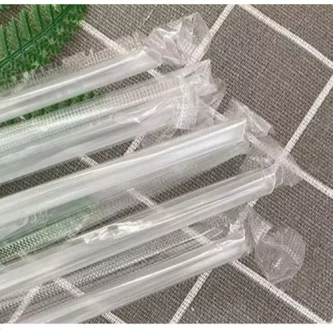 Ống hút cao cấp có màng bọc phi 12 - ống hút trà sữa