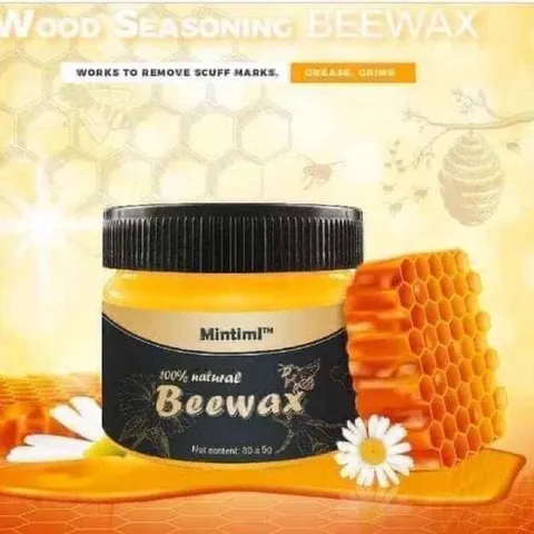 Sáp ong đánh bóng đồ gỗ, đánh sạch mọi bụi bẩn bám trên bề mặt