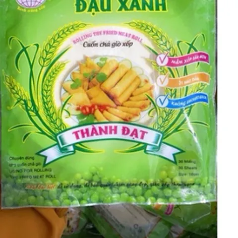 20 Gói bánh bò bía đậu xanh thành đạt - Bánh đa nem cuốn chả giò