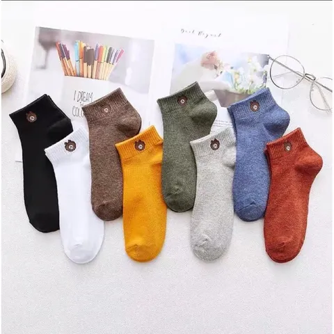 10 Đôi tất gấu hàng loại 1 dày đẹp, cổ cao, chất đanh lỳ