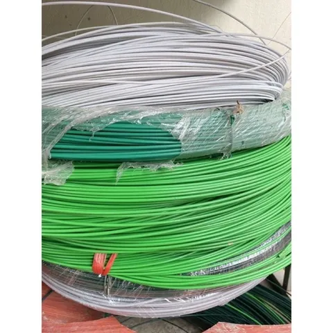 1Kg Dây thép bọc nhựa không rỉ nhiều cỡ (giao màu ngẫu nhiên)