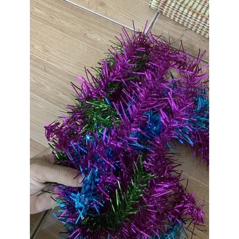 Dây kim tuyến loại 1 màu để trang trí sinh nhật, noel, tiệc rất đẹp