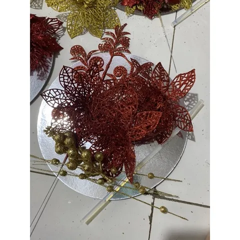 Sét phụ kiện làm tháp lễ bánh kẹo nước ngọt tặng kèm keo nến