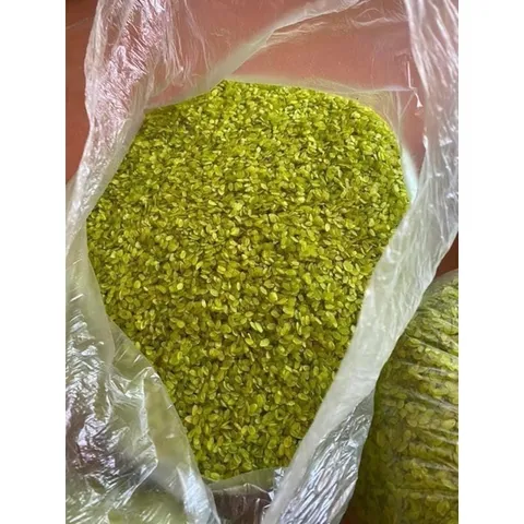 1Kg Cốm xanh khô làng Vòng ướp lá dứa xanh-thơm dẻo( đóng gói túi zíp)