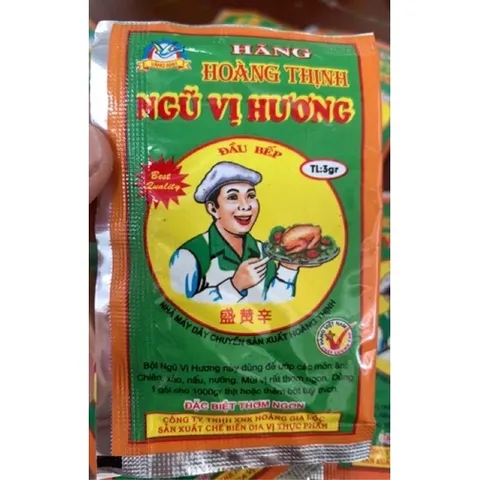 10 Gói Bột ngũ vị hương dùng để ướp thịt, dùng cho các món ướp rất thơm ngon