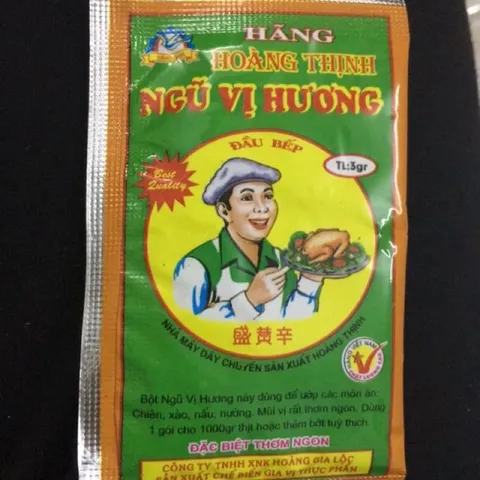 10 Gói Bột ngũ vị hương dùng để ướp thịt, dùng cho các món ướp rất thơm ngon