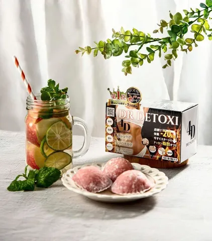 Viên Uống Giảm Cân Dr Detoxi 4D Diet Supplement Nội Địa Nhật Bản - Hỗ Trợ Kiểm Soát Cân Nặng Hiệu Quả