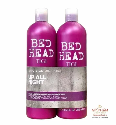 (Hàng ngoại) Dầu gội xả Bead Head TIGI 750ml - Màu tím, Nuôi Dưỡng và Phục Hồi Tóc Khô Hư Tổn - Giải Pháp Tóc Bóng Mượt, Đẹp Khỏe Hơn