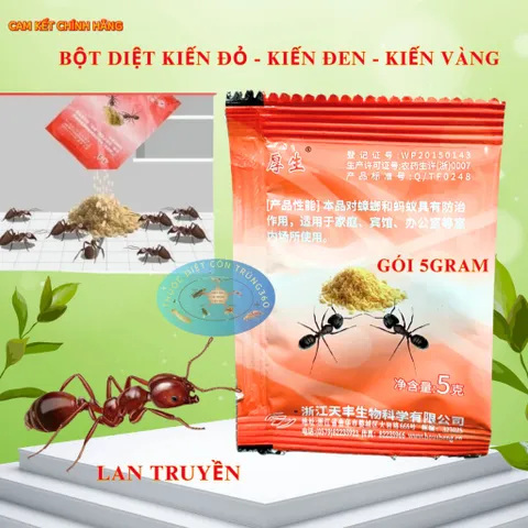 Thuốc diệt kiến dạng bột lan truyền - chuyên diệt kiến đen, kiến đỏ, kiến vàng