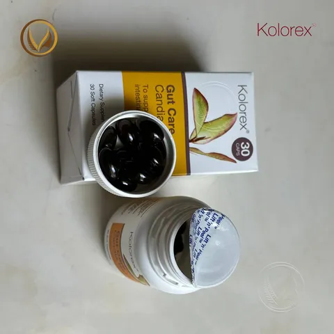 Viên uống hỗ trợ nấm candida, nấm ngứa vùng kín New Zealand Kolorex Gut Care Candia Balance 30 viên