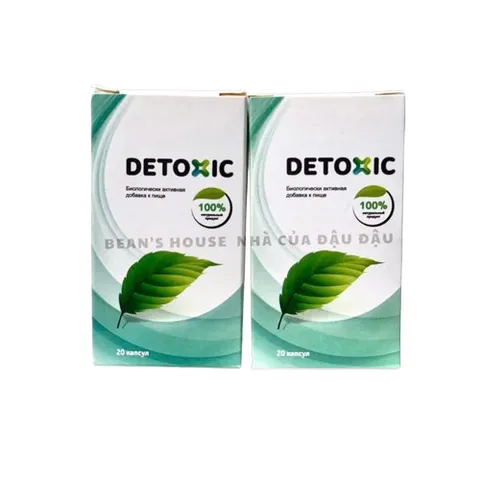 Viên uống diệt ký sinh trùng Detoxic của Nga 884858