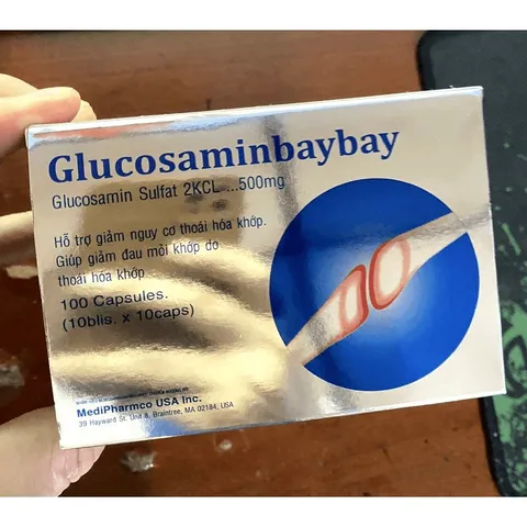 GLUCOSAMINBAYBAY Giúp xương chắc khớp khỏe ngăn ngừa thoái hóa khớp tái tạo mô sụn sương khớp 