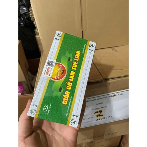 Trà giảo cổ lam tuệ linh Thanh nhiệt mát gan, giải độc, lợi tiểu, tăng cường chức năng gan, mẩn ngứa, mày đay, mụn nhọt