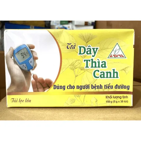 Trà dây thìa canh lava hạ đường huyết, hỗ trợ làm giảm bệnh tiểu đường