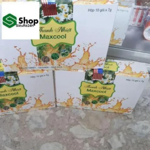 Thanh nhiệt Maxcool giải độc cơ thể với cao khô dược liệu