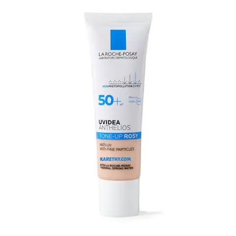 (Hàng ngoại) Kem Chống Nắng La Roche-Posay Tone Up Rosy SPF 50 - Bảo Vệ Da, Làm Sáng và Cải Thiện Tông Màu, Phù Hợp Với Da Nhạy Cảm