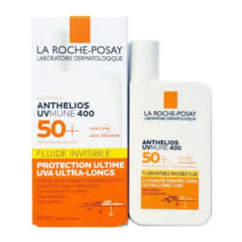 (Hàng ngoại) Kem Chống Nắng La Roche-Posay Fluide Invisible Dạng Sữa - Bảo Vệ Da Khỏi Tia UV, Thích Hợp Cho Da Nhạy Cảm, Dưỡng Ẩm Mềm Mịn