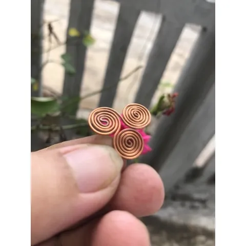 (Có bọc chống oxy hóa) Vòng triskelion (Heddeka) hoá giải bức xạ điện từ EMF điện thoại (Phạm Tráng Tensor Việt)