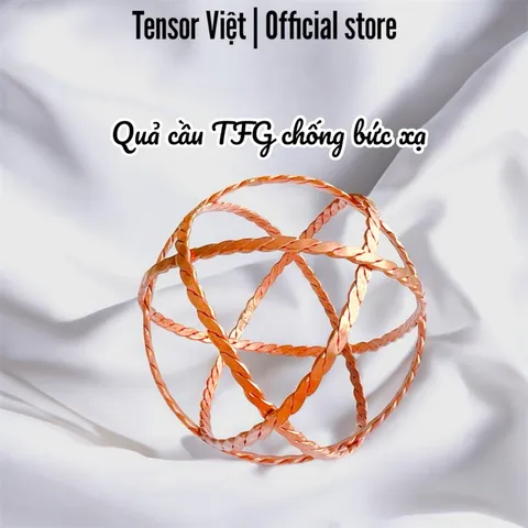 (Phạm Tráng Tensor Việt) Quả cầu đồng đỏ chống bức xạ Tensor Field Generator (TFG) 144mhz