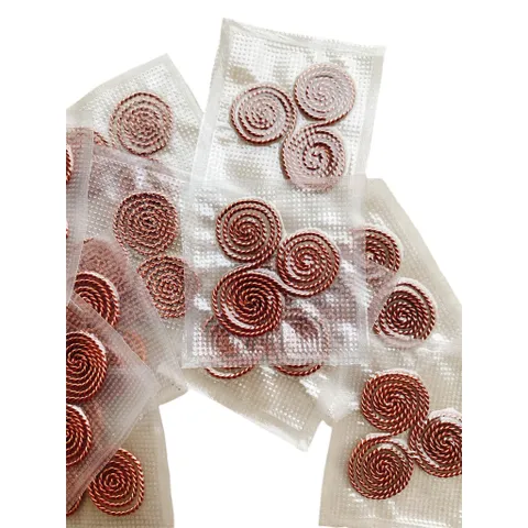 (Có bọc chống oxy hóa) Vòng triskelion (heddeka) tránh sóng bức xạ điện từ dành cho laptop, cục wifi, lò vi sóng,...