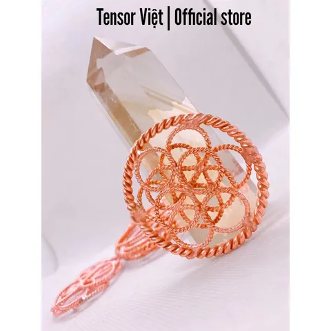 (Phạm Tráng Tensor Việt) Bông hoa Tensor 188mhz + Galactic cubit tensor rings đồng đỏ