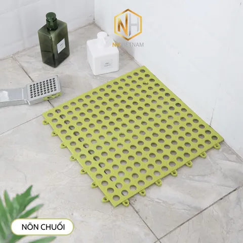 ❤️Combo 20 Vỉ Lót Sàn Nhà tắm MHI Dẻo Siêu Bền- Thảm Nhựa lót sàn vệ sinh, bể bơi, sân vườn HVNXK
