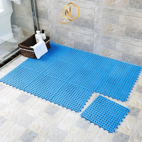❤️Combo 20 Vỉ Lót Sàn Nhà tắm MHI Dẻo Siêu Bền- Thảm Nhựa lót sàn vệ sinh, bể bơi, sân vườn HVNXK