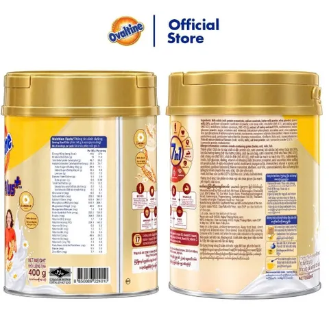 (CHÍNH HÃNG) Sữa Ovaltine Active Plus 400g Ăn Ngon Ngủ Ngon