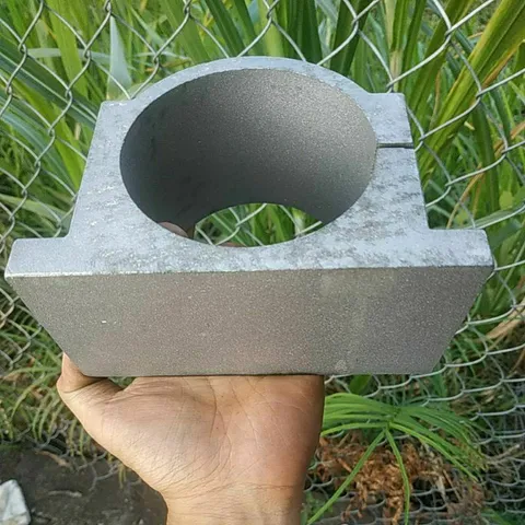 gá gối ôm spindle máy phay tiện đường kính 100mm 80mm