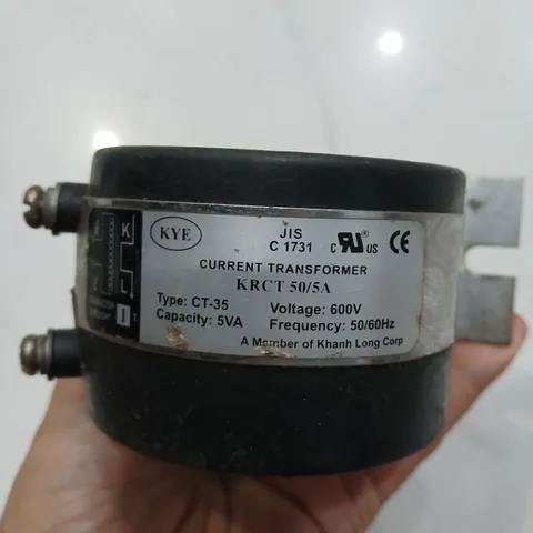 biến dòng CT35 current transformer JIS tháo máy lỗ dây 35mm