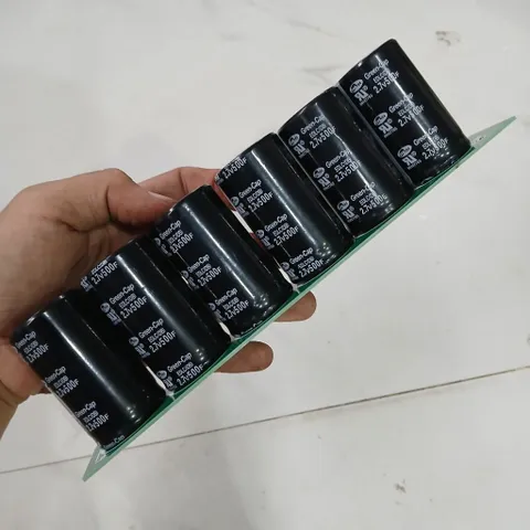 siêu tụ Hycap LSuc GW tháo bo mạch 2.8V 100F 3V 360F green capchế hàn cell pin 18650 pin lưu trữ đề xe máy