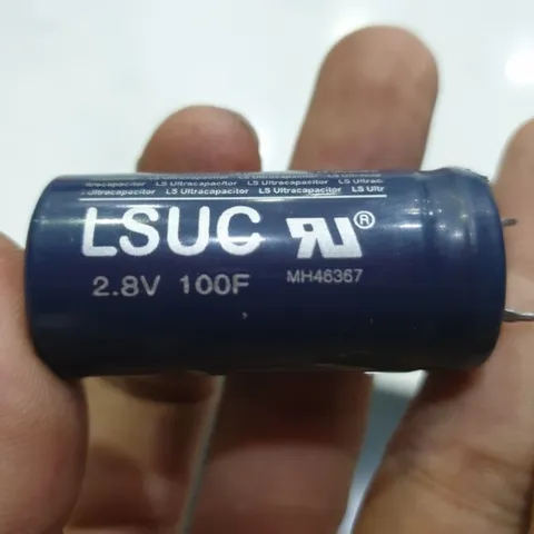 siêu tụ Hycap LSuc GW tháo bo mạch 2.8V 100F 3V 360F green capchế hàn cell pin 18650 pin lưu trữ đề xe máy