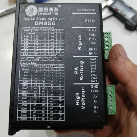 step 57 60 2 3 pha driver DM856 3DM580 DM556s leadshine moon yako kaifull ezi chế cnc mini laser in 3d gọt hàn cell pin