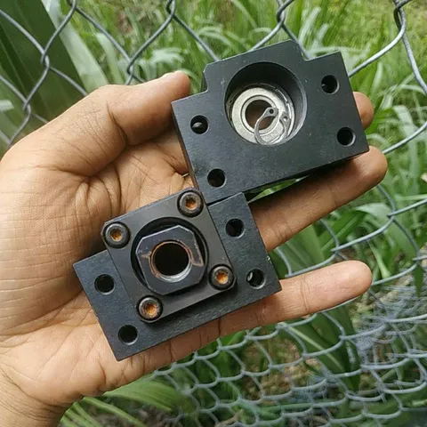 combo gối trục, gối vít me nằm/đứng thép mạ đen bk8 bk10 bk12, bf10 bf8 bk8 bf6 fk12 fk8 bk15 vòng bi góc chính xác cao