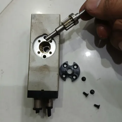 xi lanh xoay độ 2 trục 4 8 mm ống khí 4mm