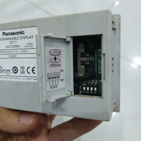 Panasonic programmable display gt11 24v màn hình lập trình hmi giao tiếp rs232c
