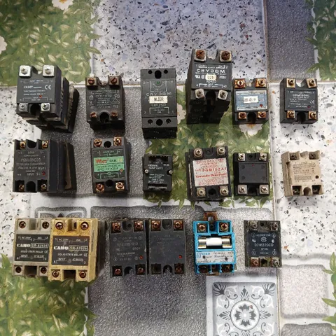 SSR solid state relay Mitsubishi omron Yamatake fotek hàng bãi sử dụng lò nhiệt sấy bếp điện hàn cell pin 18650