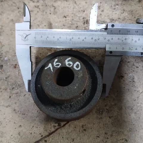 pulley to nhỏ 1 2 tầng trục 14 16 18 20 22 24 25 28 D60 d80 d100 gang mới