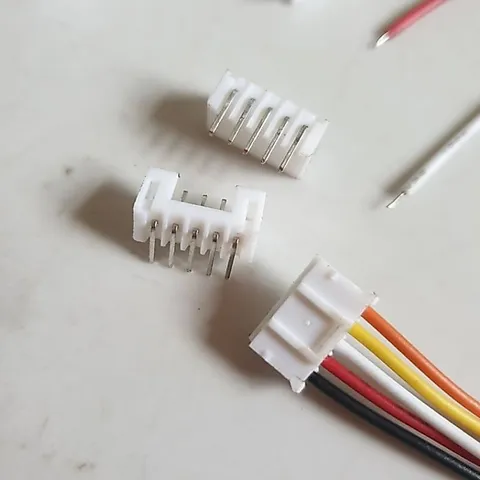 combo 5 sợi dây bus 5p lõi 0.2 dài 20cm kèm chân domino hàn quạt bldc