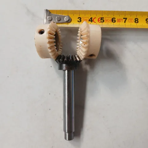 combo 3 bánh răng sắt nhựa trục 10 tháo máy chế cầu vi sai xe rc chuyển góc vuông