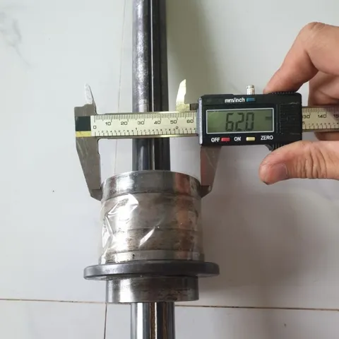 bộ trục trượt tịnh tiến truyền chuyển động xoay 6 rãnh bi dài 460 phi 25