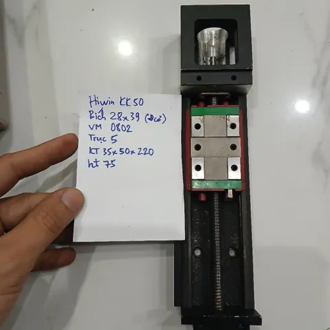 combo trục z mini chế hàn gọt cell pin, in 3d, cnc misumi hiwin kr thk nsk yamaha smc