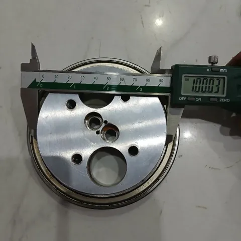 [ trục 1 inch] vòng bi lớn 6820 koyo Japan kèm bích tháo máy chế bàn xoay tì lăn