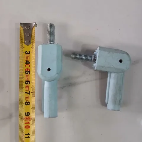 2 cái chân nhựa gập 90 độ ôc M6 M8 tháo máy chất lượng cao chế chân đèn chân quạt bldc pin